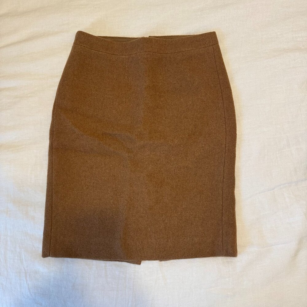 J. Crew Factory Tan Pencil Skirt